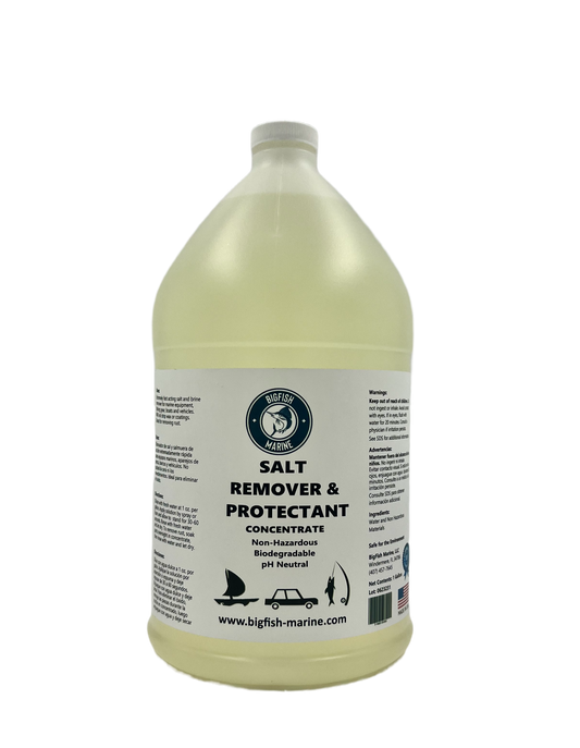 Salt Remover & Protectant Concentrate - 1 gallon bottle (Our Best Seller)